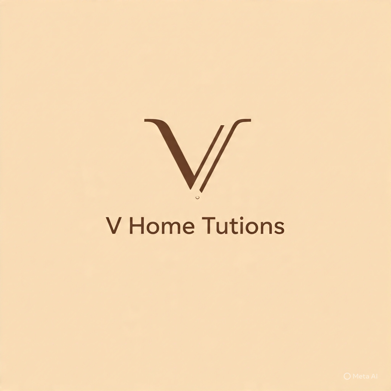 V-Home Tutor Logo